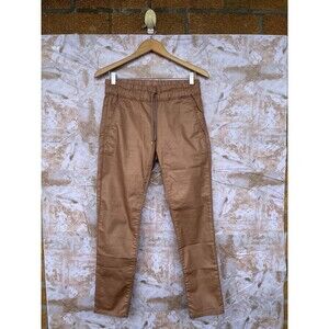 Bevy Flog golden tan drawstring pants size 28